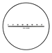 .gif of a bausch and lomb inch measuring reticle