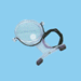 .gif of a ballon brand hands free magnifying glass