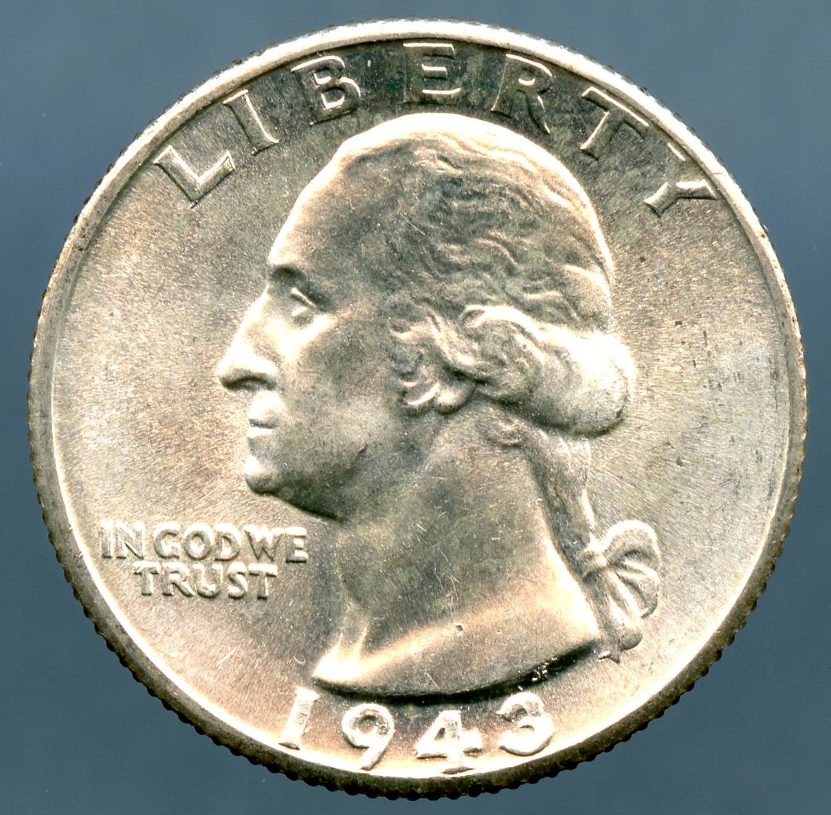 1943-D Washington Quarter - Obverse - www.jakesmp.com