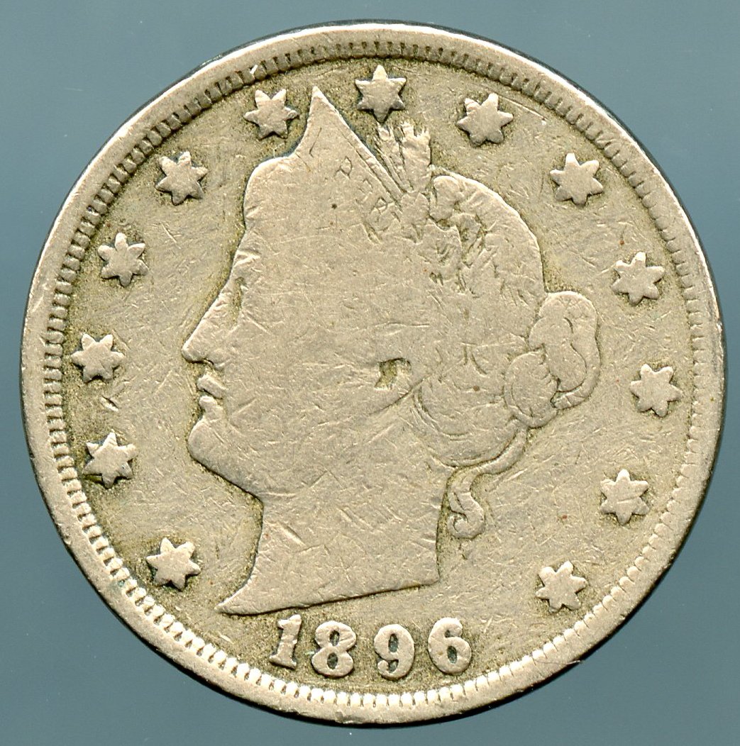 1896 Liberty Head Nickel - Obverse - www.jakesmp.com