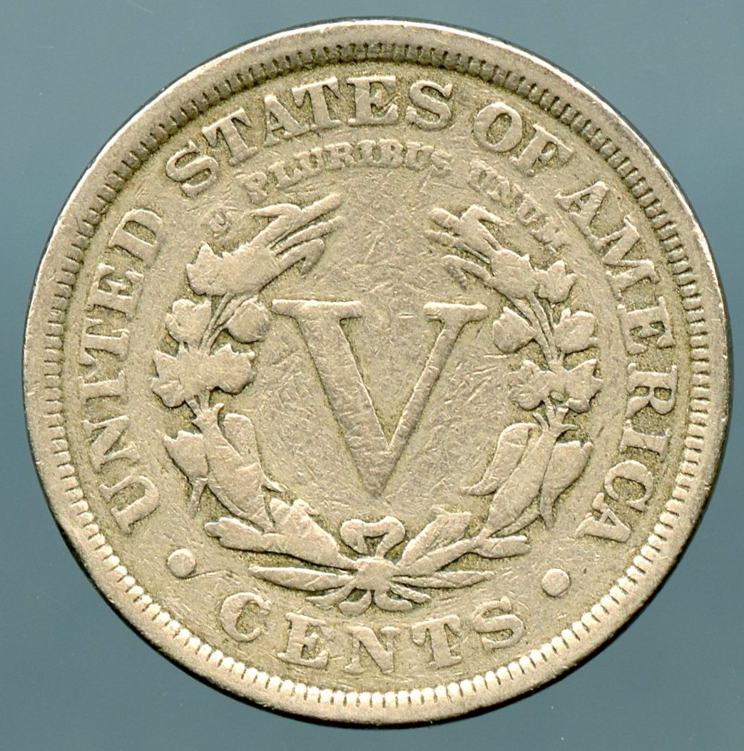 1896 Liberty Head Nickel - Reverse - www.jakesmp.com