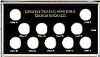 .gif of capital plastics MA435 11 coin u.s. wartime silver nickel coin holder