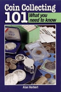 .gif of the book coin collecting 101 by Alan herbert
