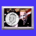 .jpg of a Harris frosty case coin holder for a Eisenhower dollar